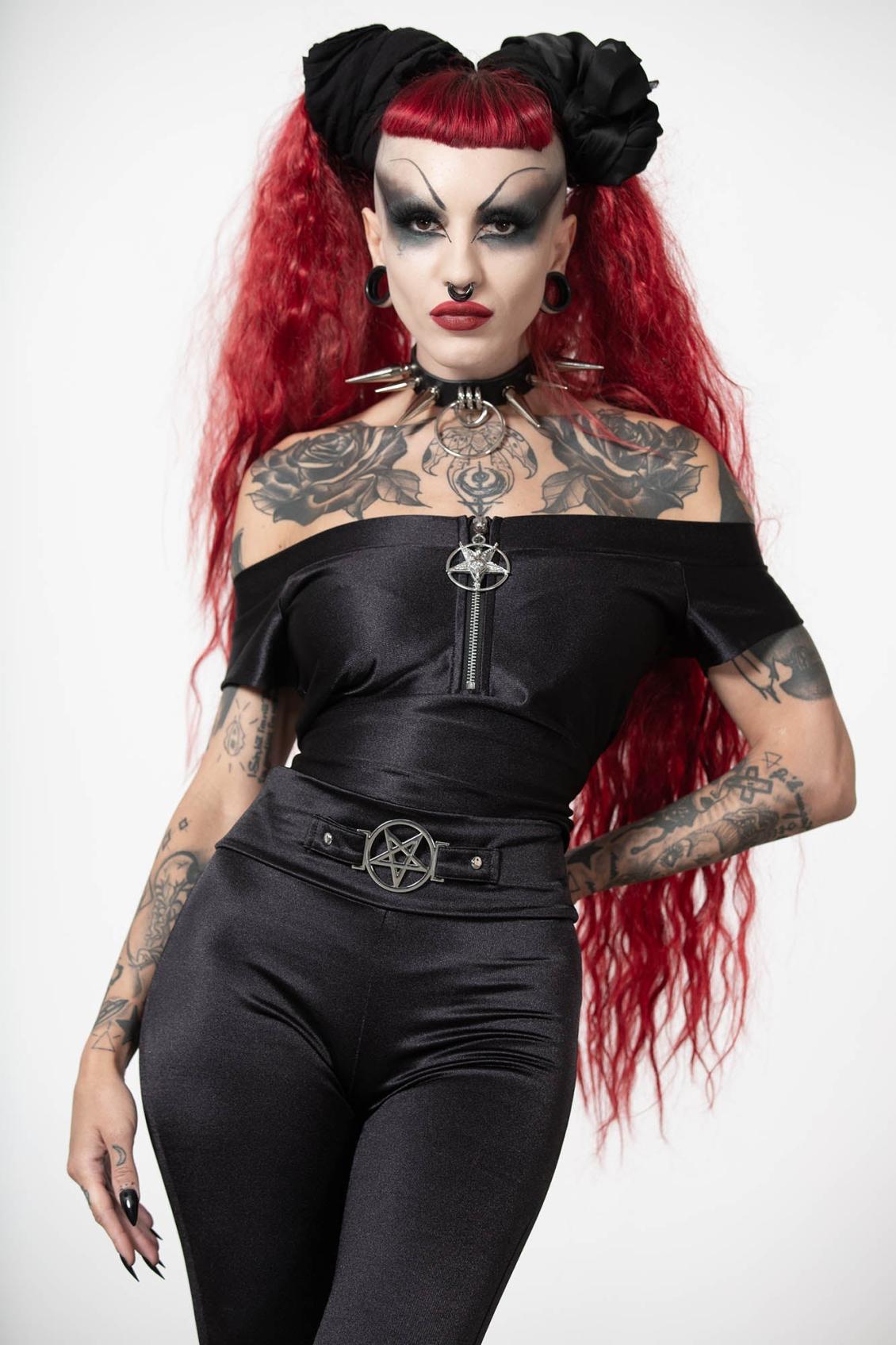 Women T-Shirts &amp; Vests | Killstar Vervain Top [B]