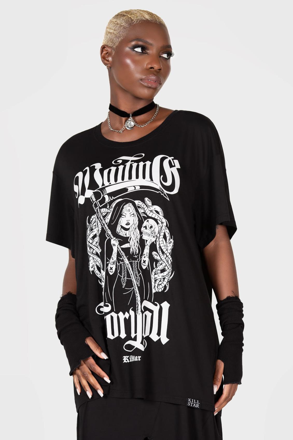 Women T-Shirts &amp; Vests | Killstar Waiting For You Relaxed Top