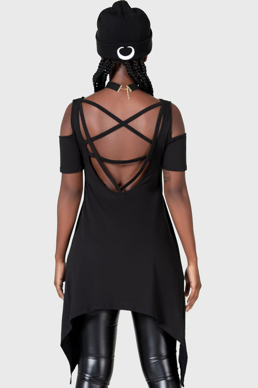 Women T-Shirts &amp; Vests | Killstar Witchiness Cold Shoulder Top