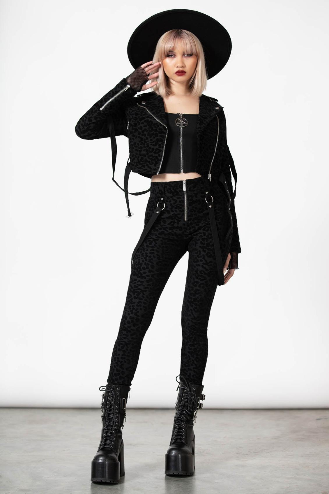 Women Trousers &amp; Jeans | Killstar Hellcat Zip Trousers