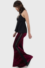 Women Trousers &amp; Jeans | Killstar Laced Death Flares