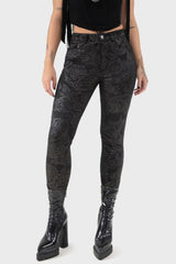 Women Trousers &amp; Jeans | Killstar Nora Trousers [BLACK LILY]