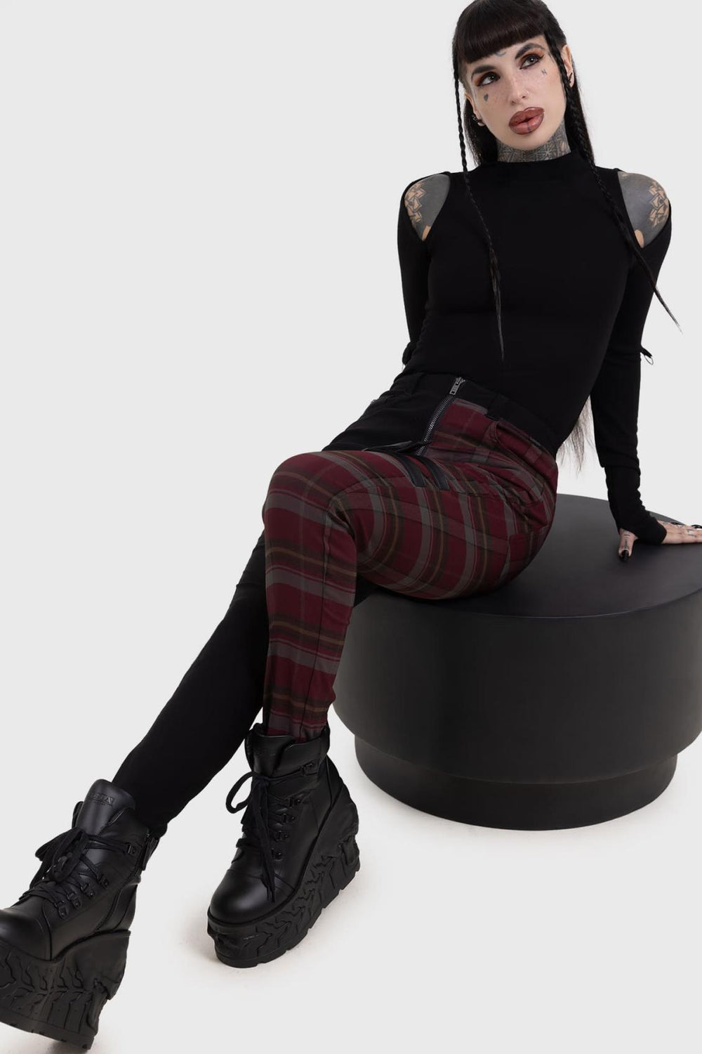 Women Trousers &amp; Jeans | Killstar Sable Riot Trousers