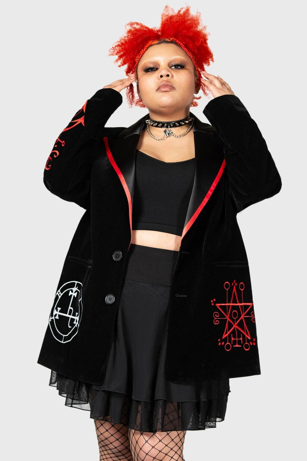 Women Velvet | Killstar Beelzebub Jacket