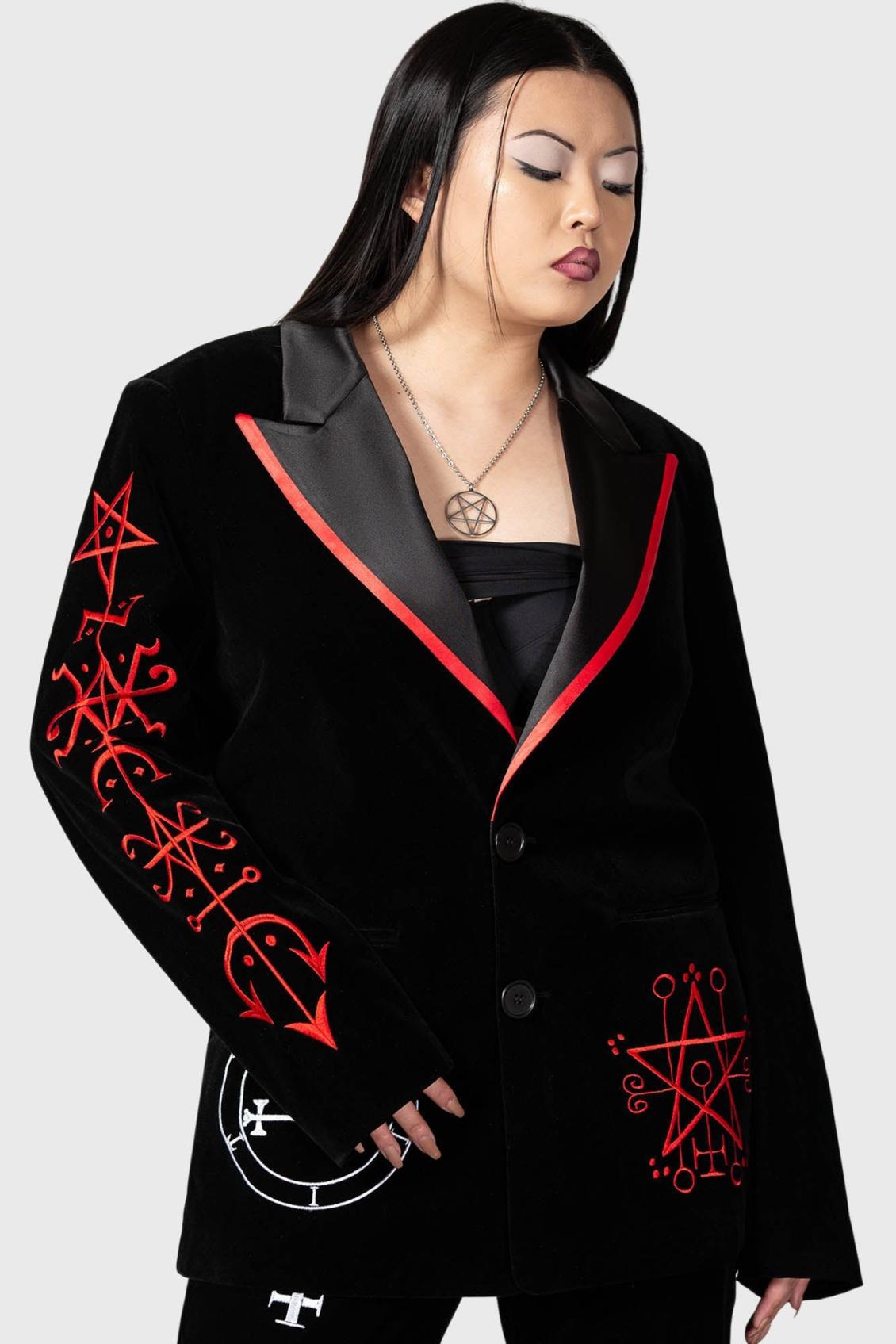 Women Velvet | Killstar Beelzebub Jacket