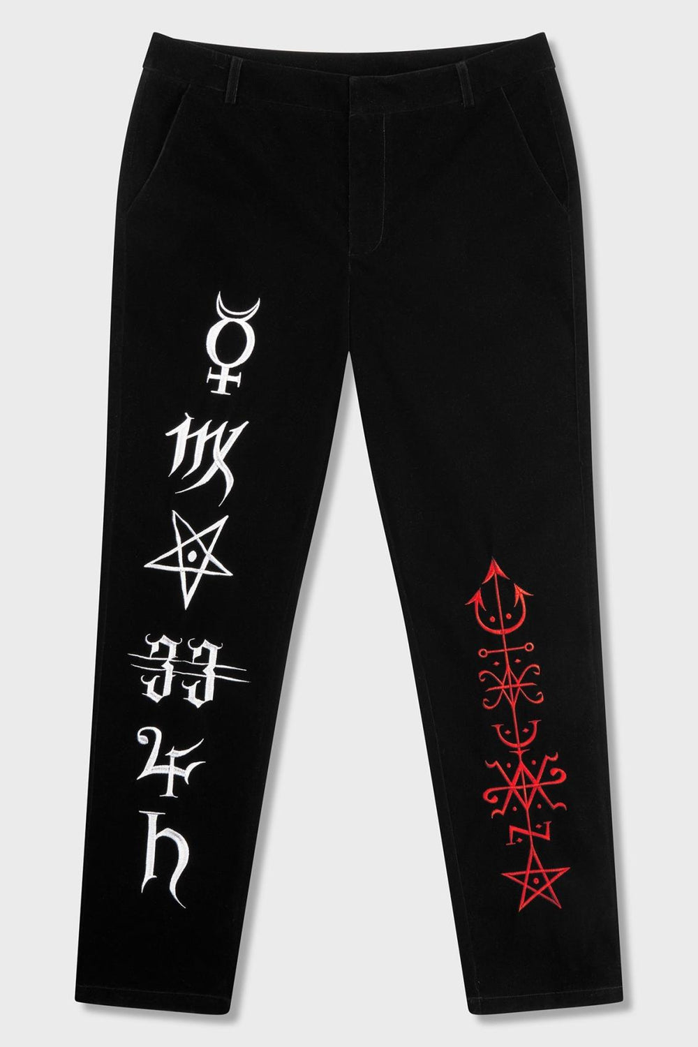 Women Velvet | Killstar Enthroned Suit Trousers