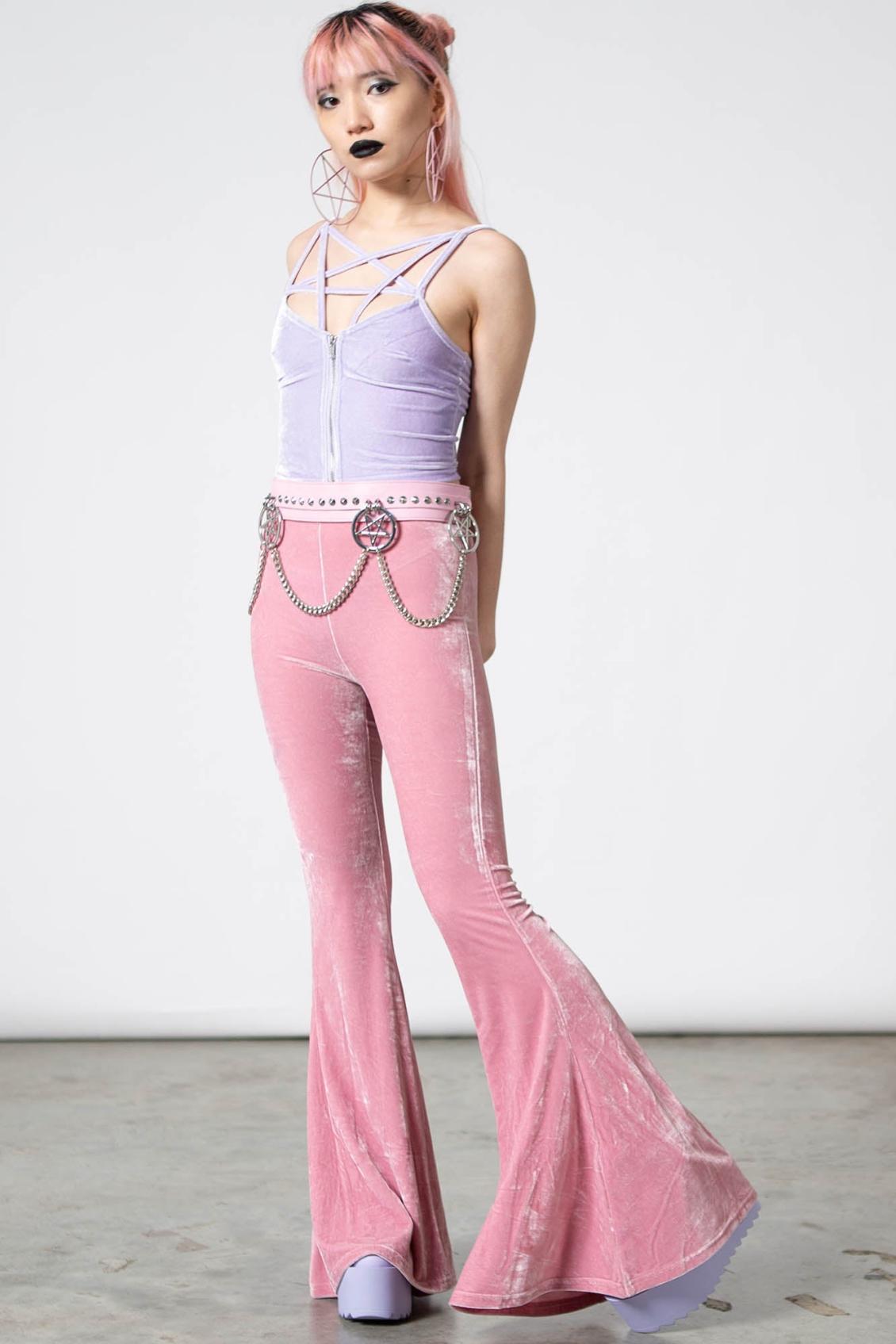 Women Velvet | Killstar Lost In Sin Zip Top [PASTEL LILAC]